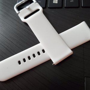 samsung smart watch band white